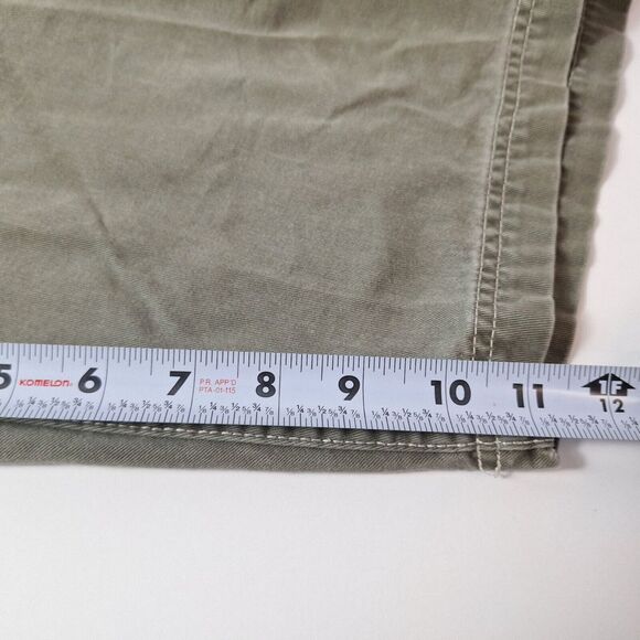 A.P.CO. Cargo Shorts Mens Sz 36 Green Outdoor Hiking Camping Utility Pockets - Picture 10 of 10